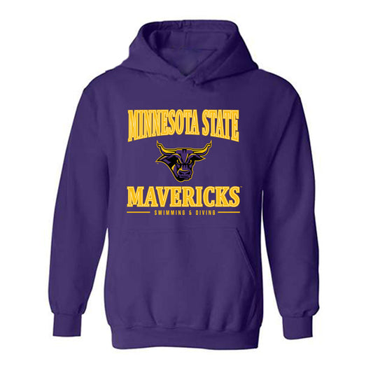 Minn. St. - NCAA Women's Swimming & Diving : Savannah Acker - Classic Shersey Hooded Sweatshirt-0