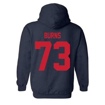 Samford - NCAA Football : Daniel Burns - Classic Shersey Hooded Sweatshirt-1