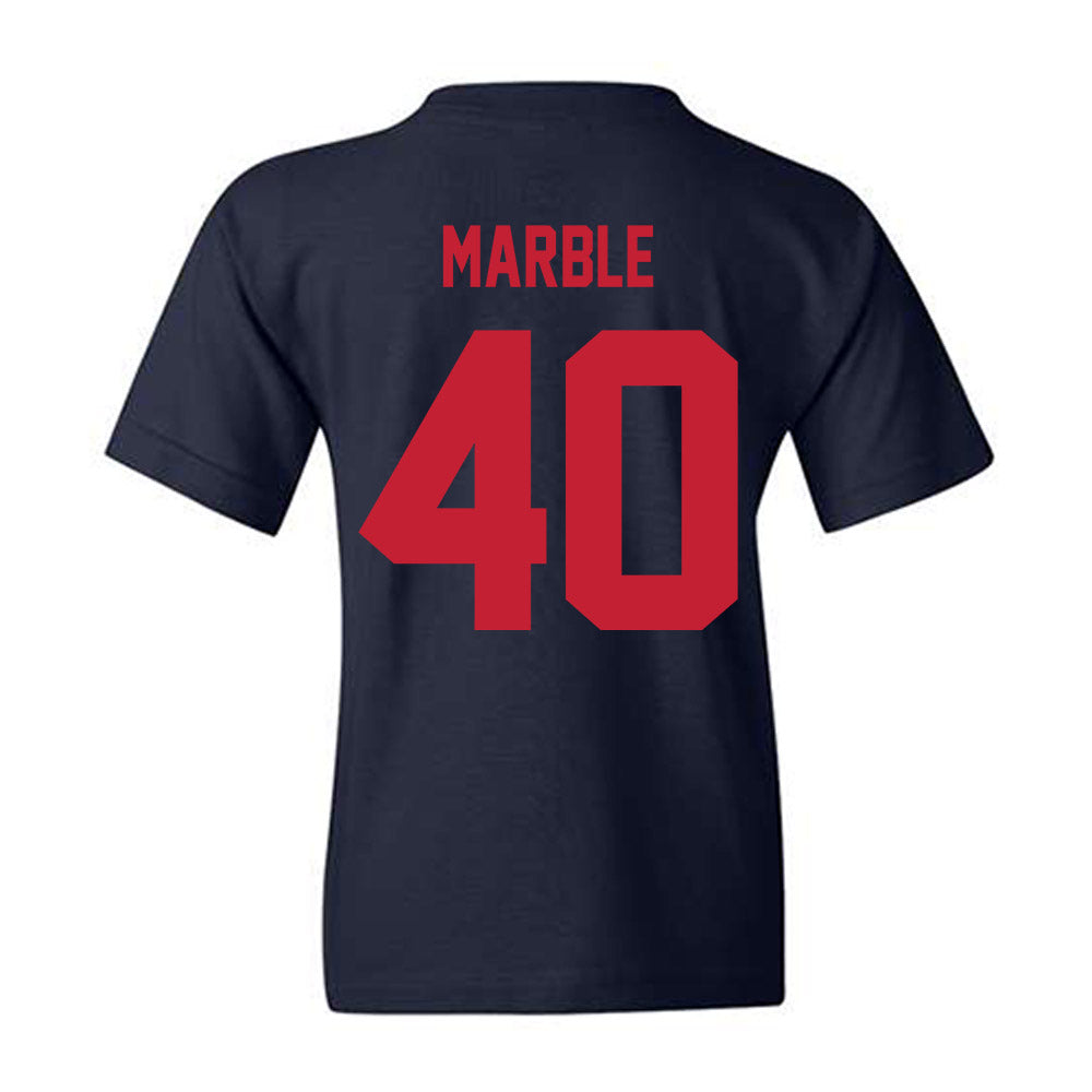 Samford - NCAA Baseball : Andrew Marble - Classic Shersey Youth T-Shirt-1