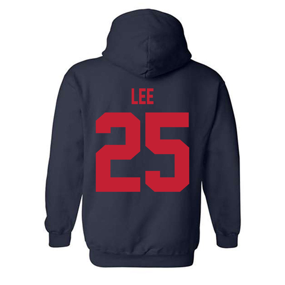 Samford - NCAA Baseball : Joseph Lee - Classic Shersey Hooded Sweatshirt-1