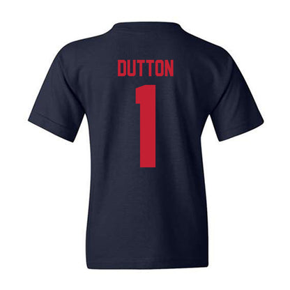 Samford - NCAA Baseball : Pierce Dutton - Classic Shersey Youth T-Shirt-1