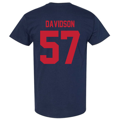 Samford - NCAA Football : Web Davidson - Classic Shersey T-Shirt-1