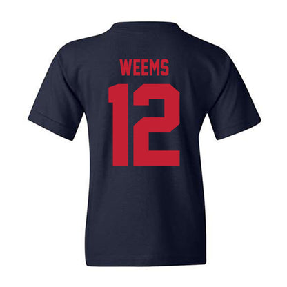 Samford - NCAA Softball : Shannon Weems - Classic Shersey Youth T-Shirt-1