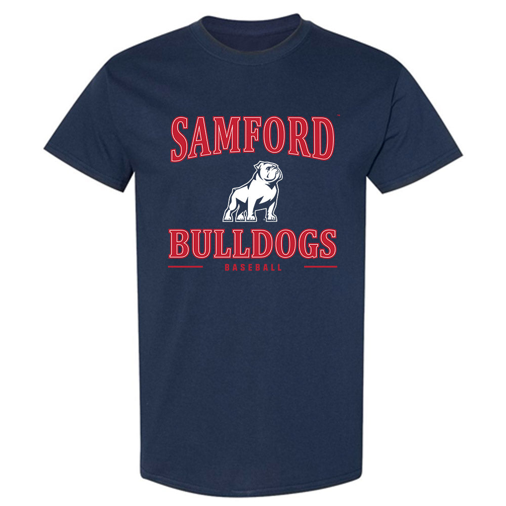 Samford - NCAA Baseball : Parker McDonald - Classic Shersey T-Shirt-0
