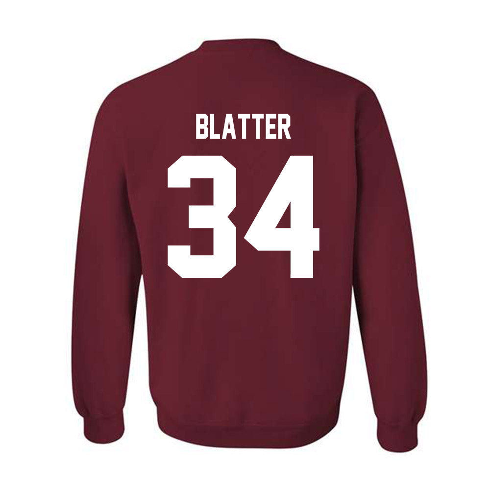 WSU - NCAA Baseball : Brock Blatter - Classic Shersey Crewneck Sweatshirt-1