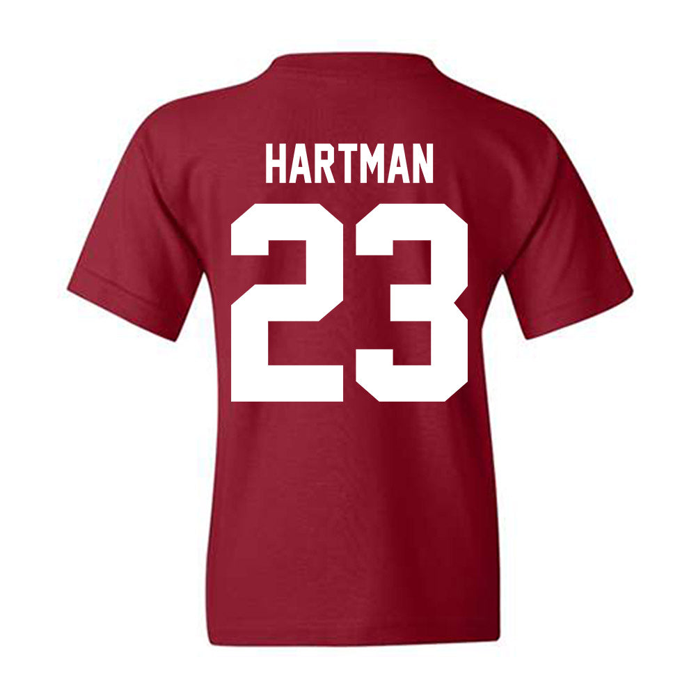WSU - NCAA Baseball : Max Hartman - Classic Shersey Youth T-Shirt-1