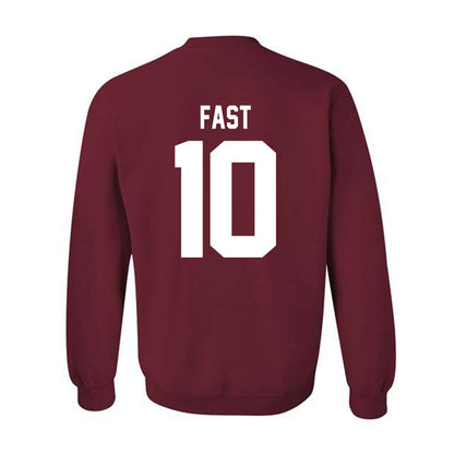 WSU - NCAA Baseball : Taber Fast - Classic Shersey Crewneck Sweatshirt-1