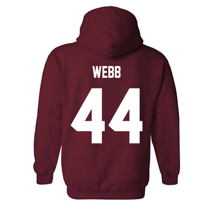 WSU - NCAA Football : Luke Webb - Classic Shersey Hooded Sweatshirt-1