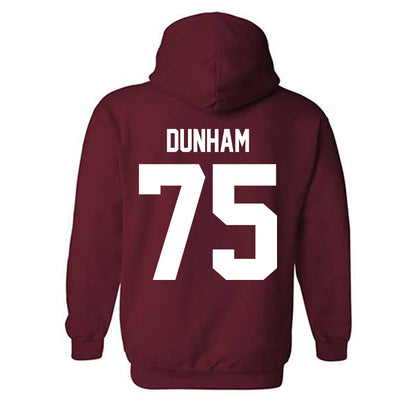 WSU - NCAA Football : Noah Dunham - Classic Shersey Hooded Sweatshirt-1