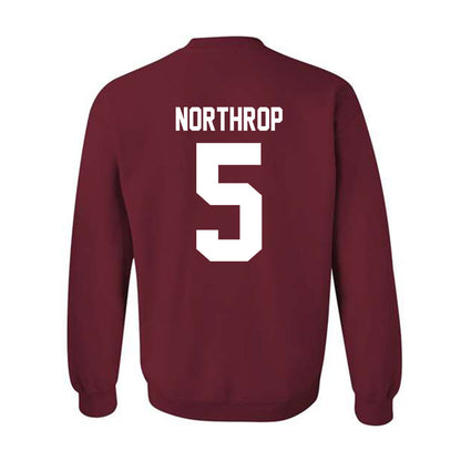 WSU - NCAA Baseball : Kyler Northrop - Classic Shersey Crewneck Sweatshirt-1
