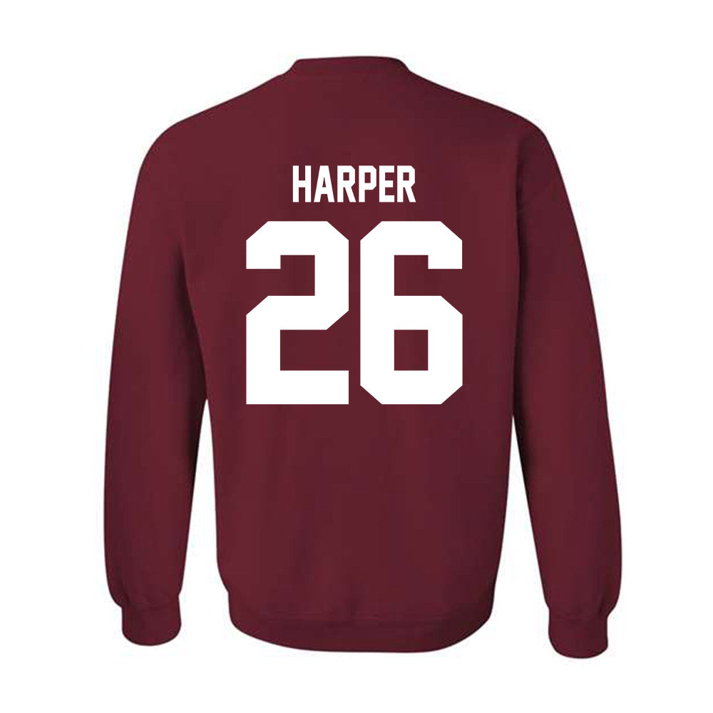 WSU - NCAA Baseball : Owen Harper - Classic Shersey Crewneck Sweatshirt-1