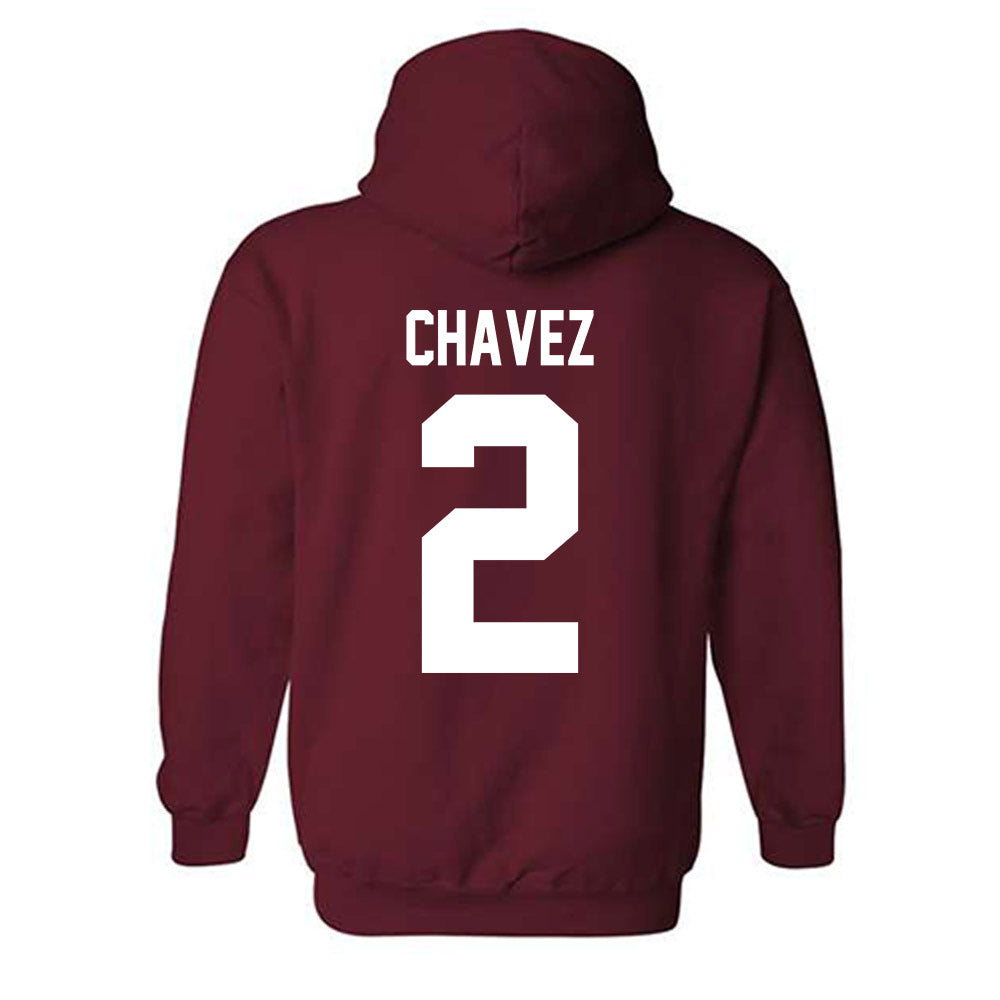 WSU - NCAA Baseball : Dane Chavez - Classic Shersey Hooded Sweatshirt-1