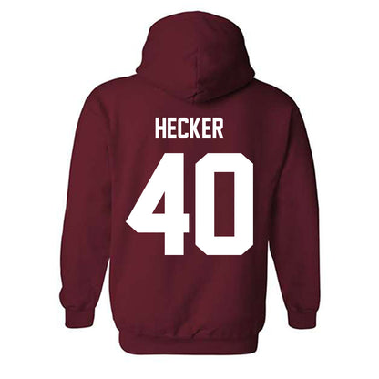 WSU - NCAA Baseball : Joey Hecker - Classic Shersey Hooded Sweatshirt-1