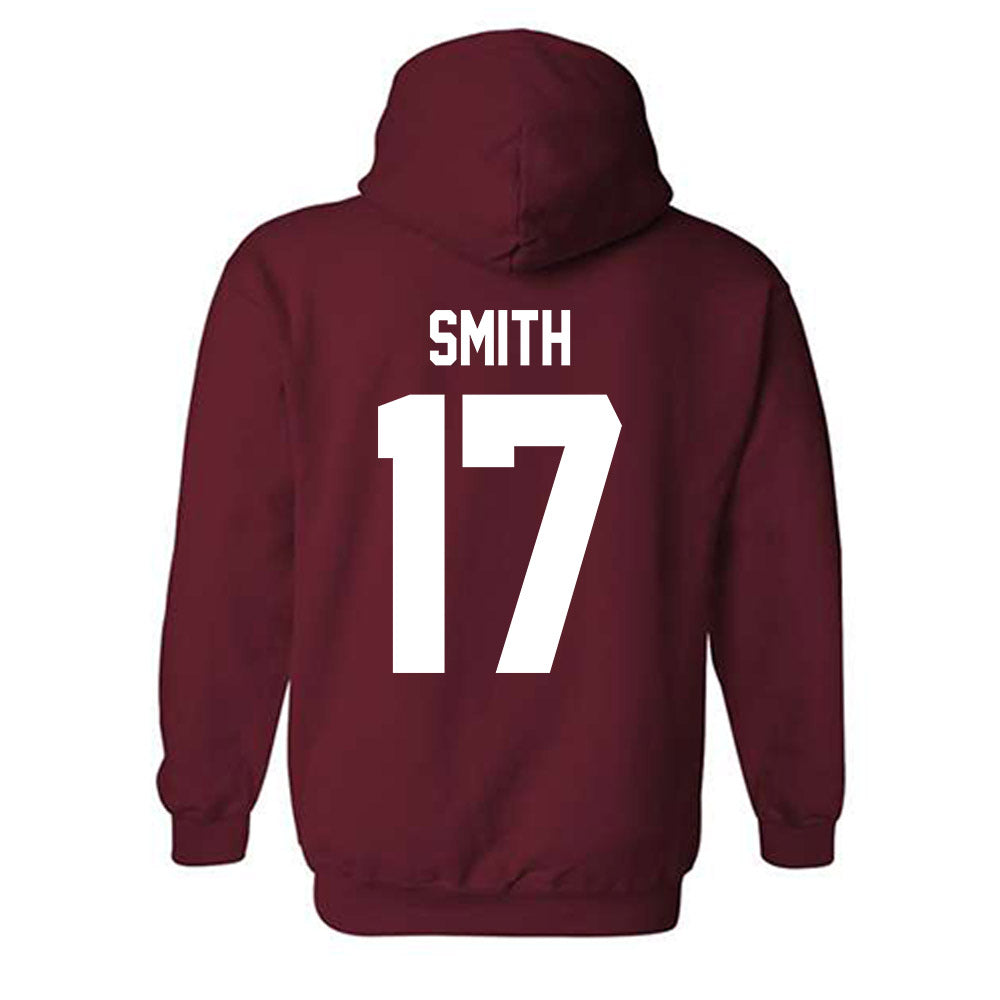 WSU - NCAA Baseball : Trevor Smith - Classic Shersey Hooded Sweatshirt-1
