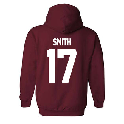WSU - NCAA Baseball : Trevor Smith - Classic Shersey Hooded Sweatshirt-1