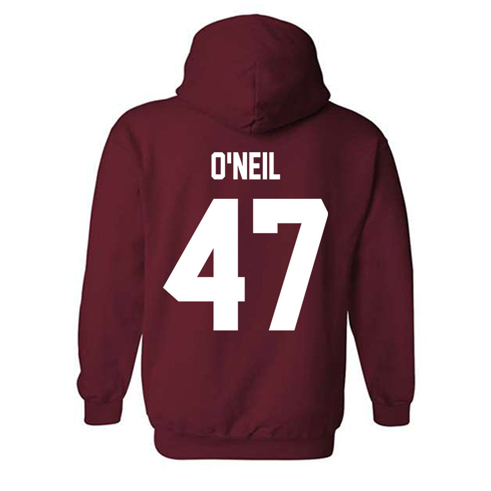 WSU - NCAA Baseball : Dillon O'Neil - Classic Shersey Hooded Sweatshirt-1