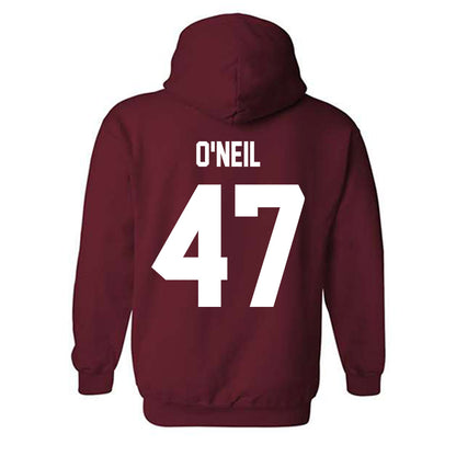 WSU - NCAA Baseball : Dillon O'Neil - Classic Shersey Hooded Sweatshirt-1