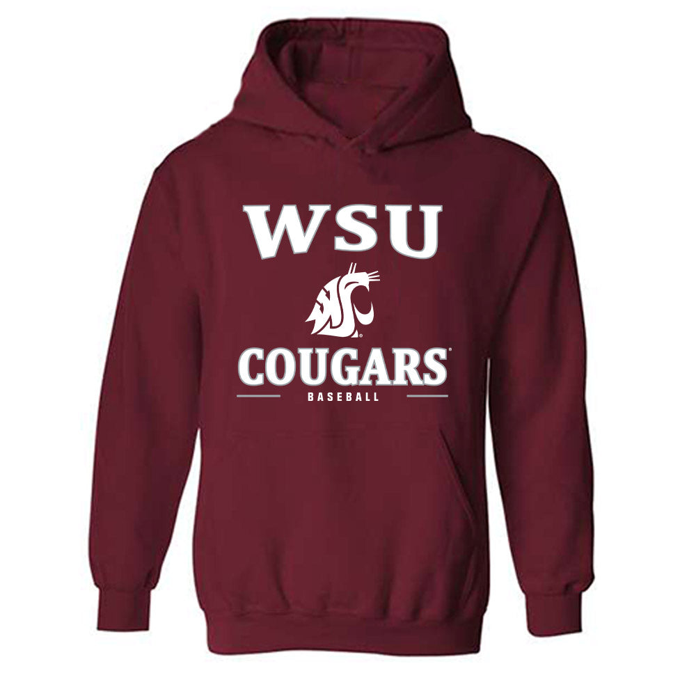 WSU - NCAA Baseball : Conner Luetto - Classic Shersey Hooded Sweatshirt-0