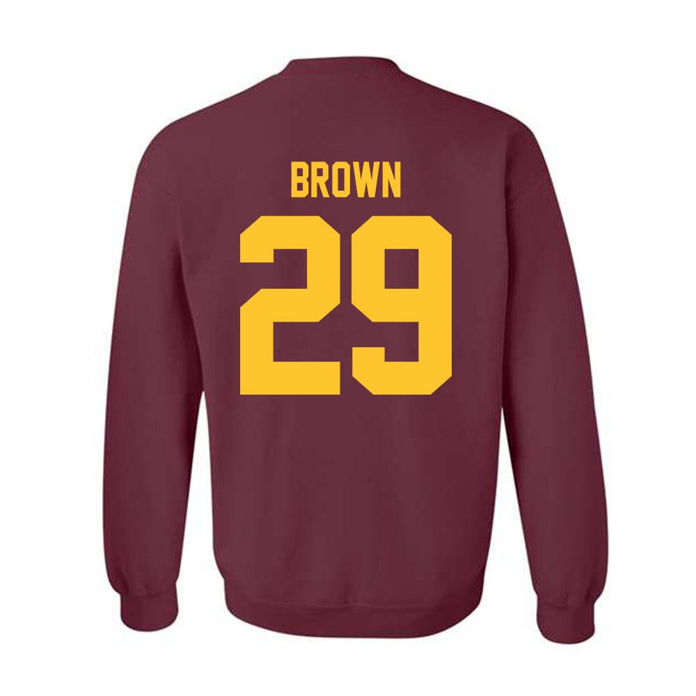 Arizona State - NCAA Baseball : Tommy Brown - Classic Shersey Crewneck Sweatshirt-1