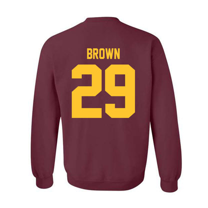 Arizona State - NCAA Baseball : Tommy Brown - Classic Shersey Crewneck Sweatshirt-1