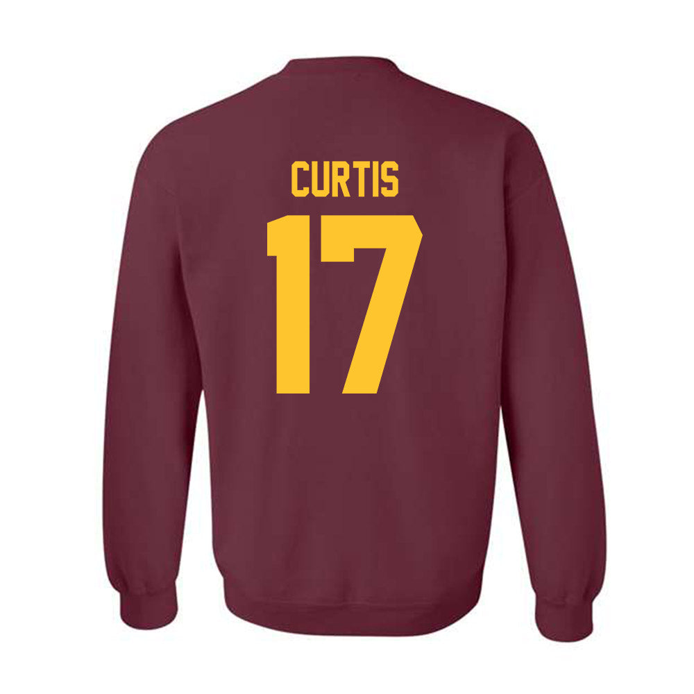 Arizona State - NCAA Baseball : Eli Curtis - Classic Shersey Crewneck Sweatshirt-1