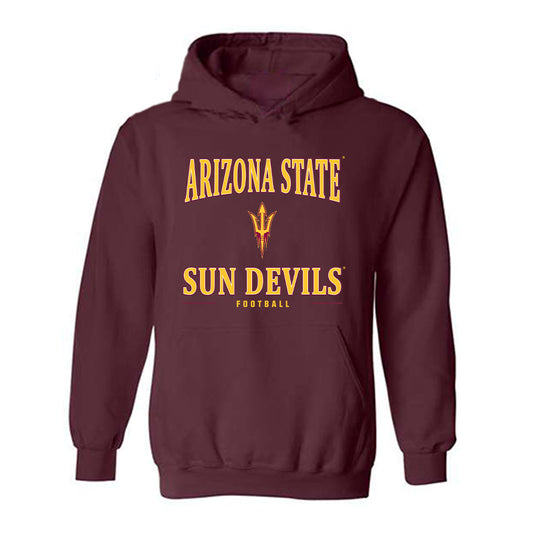 Arizona State - NCAA Football : Davis Kinney - Classic Shersey Hooded Sweatshirt-0