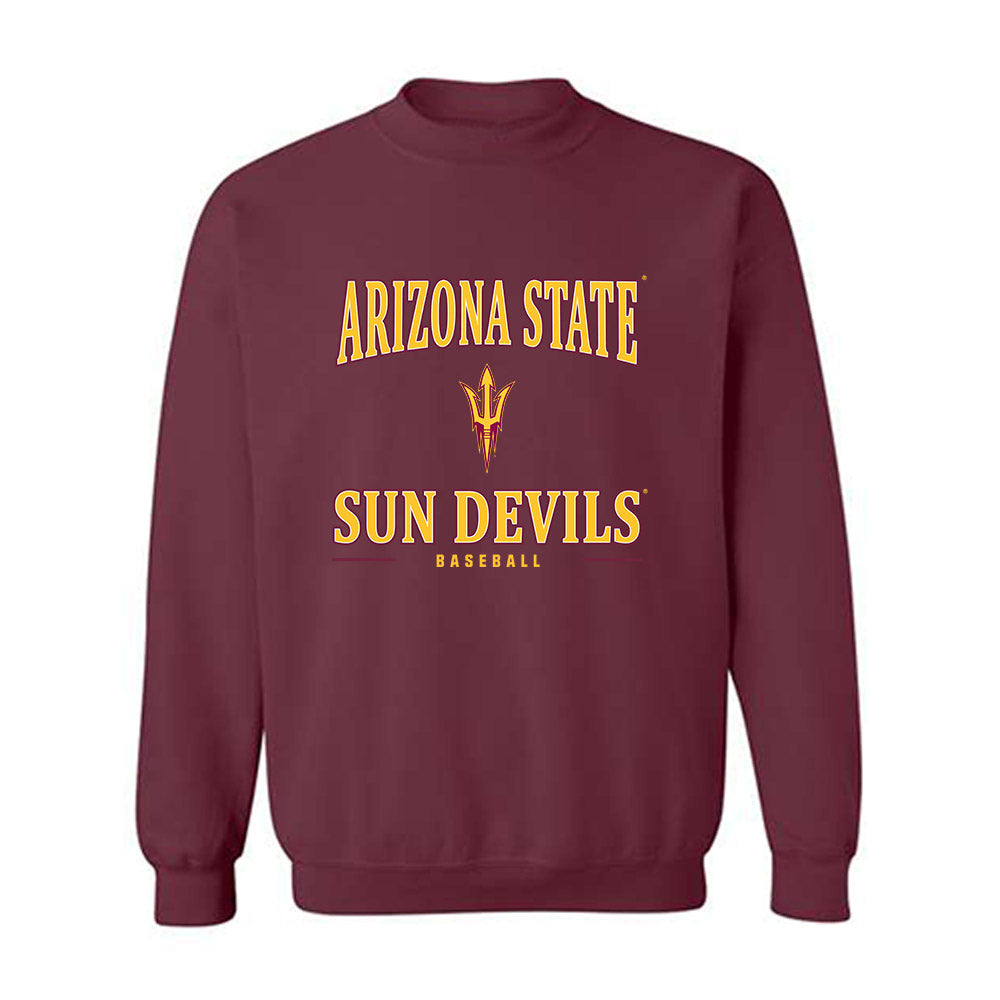 Arizona State - NCAA Baseball : Tommy Brown - Classic Shersey Crewneck Sweatshirt-0