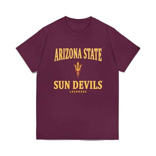 Arizona State - NCAA Women's Lacrosse : Kendal Morris - Classic Shersey Heavy Cotton™ T-Shirt-0