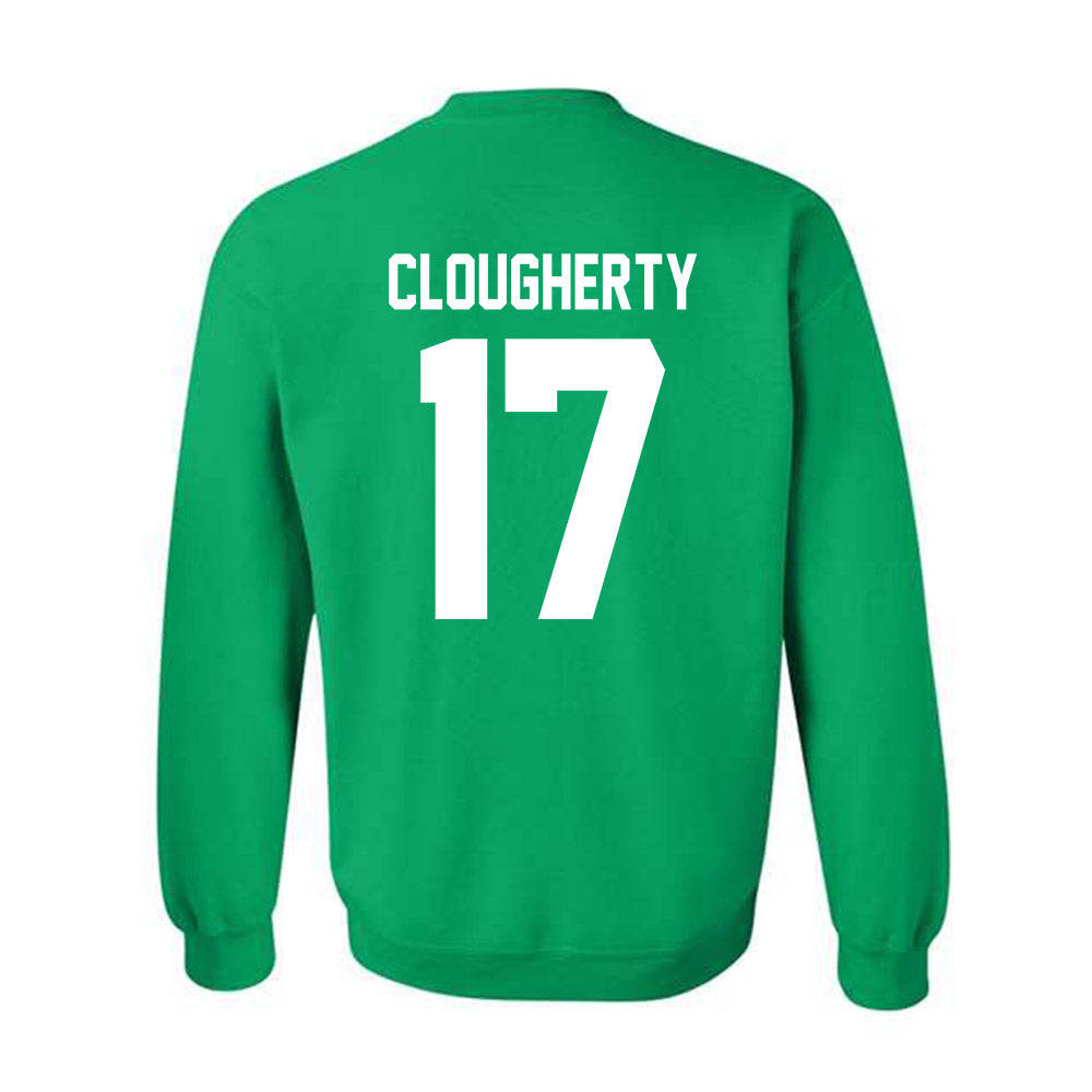 Marshall - NCAA Football : Jack Clougherty - Classic Shersey Crewneck Sweatshirt-1