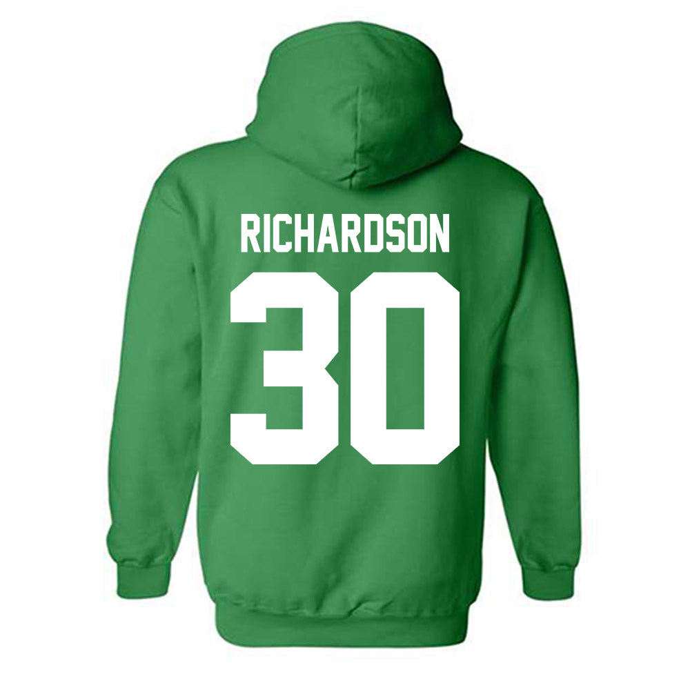 Marshall - NCAA Baseball : Hunter Richardson - Classic Shersey Hooded Sweatshirt-1