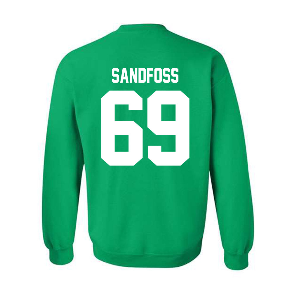 Marshall - NCAA Football : William Sandfoss - Classic Shersey Crewneck Sweatshirt-1