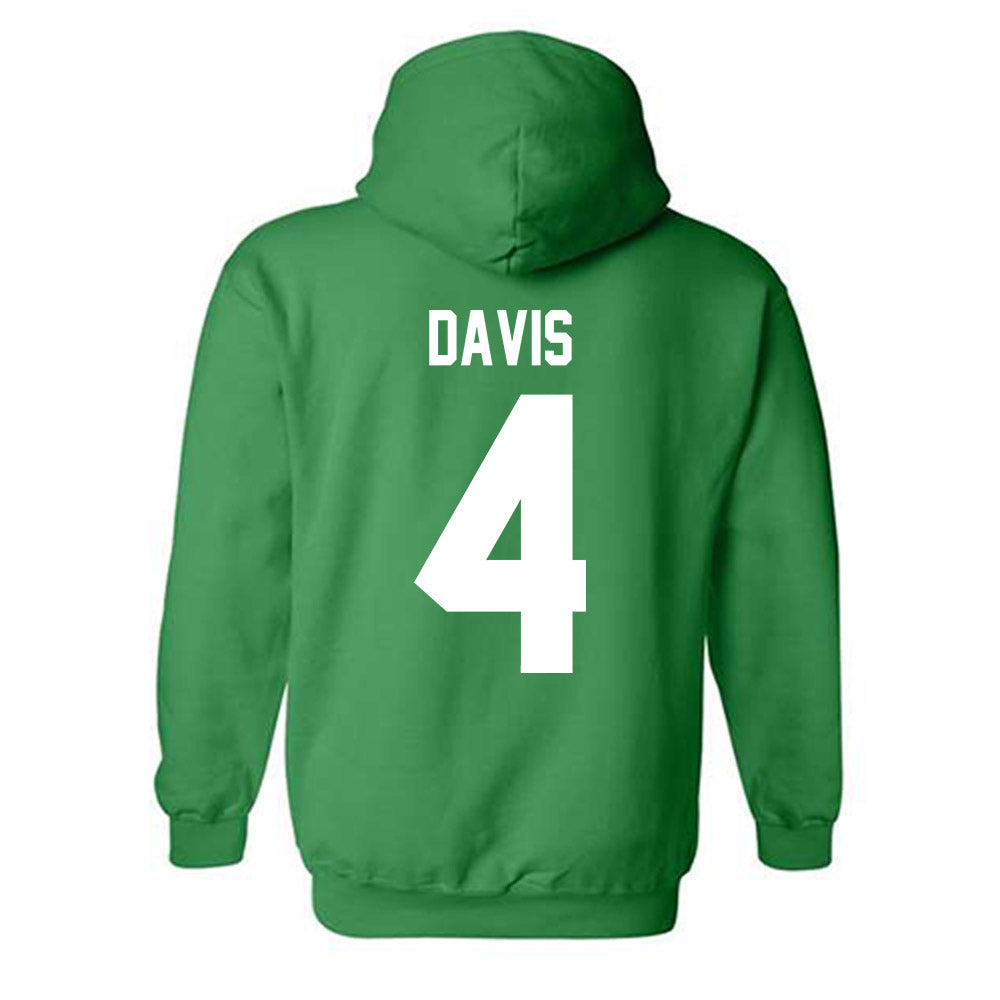 Marshall - NCAA Football : Philipp Davis - Classic Shersey Hooded Sweatshirt-1