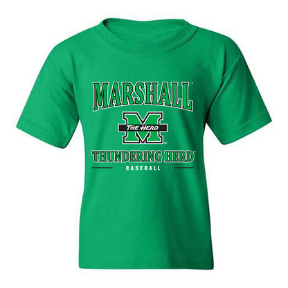Marshall - NCAA Baseball : Oliver Service - Classic Shersey Youth T-Shirt-0