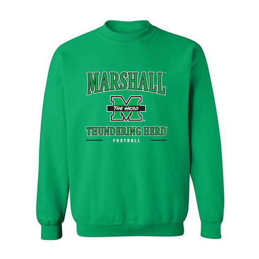 Marshall - NCAA Football : Keydel Painter - Classic Shersey Crewneck Sweatshirt-0