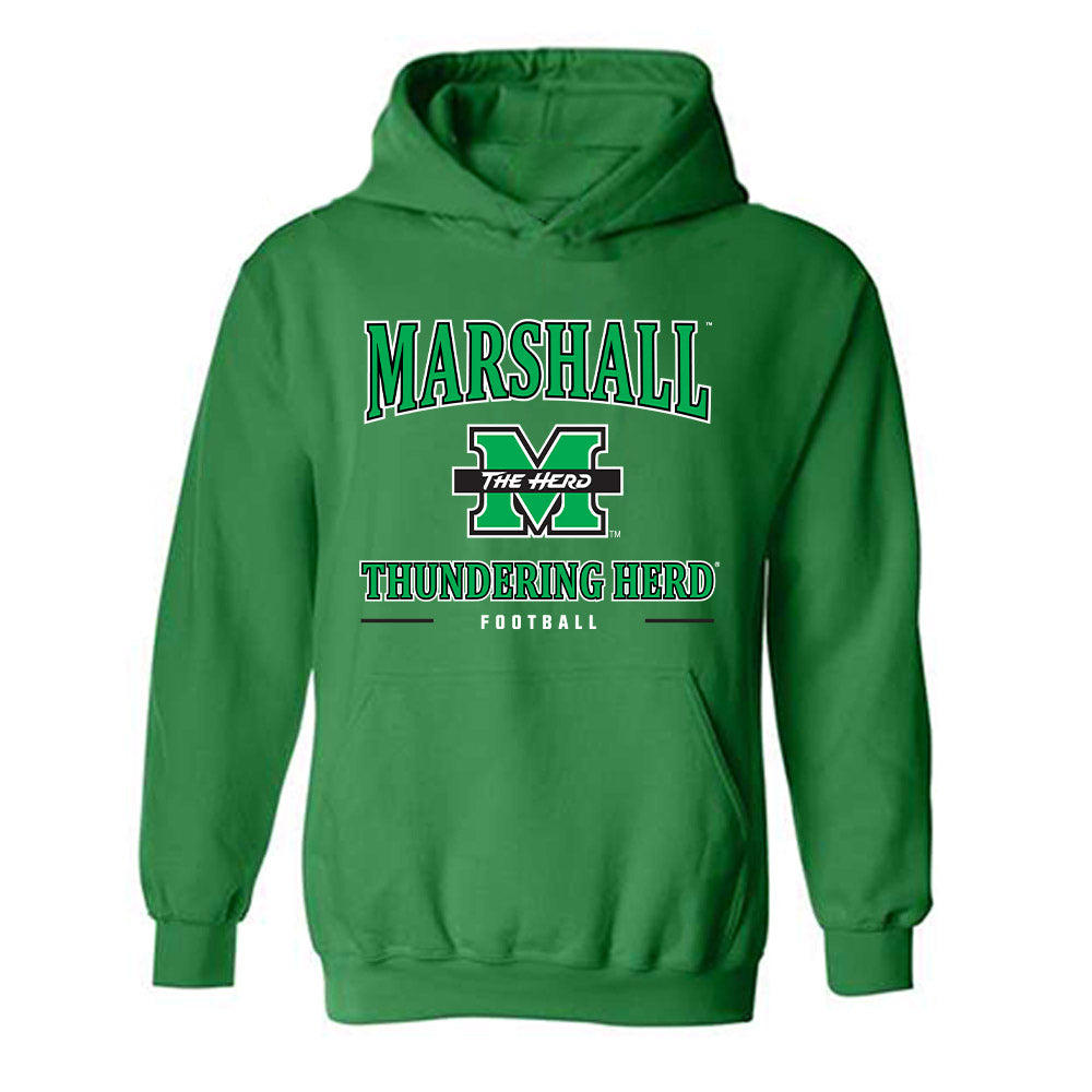 Marshall - NCAA Football : Andre Parker - Classic Shersey Hooded Sweatshirt-0
