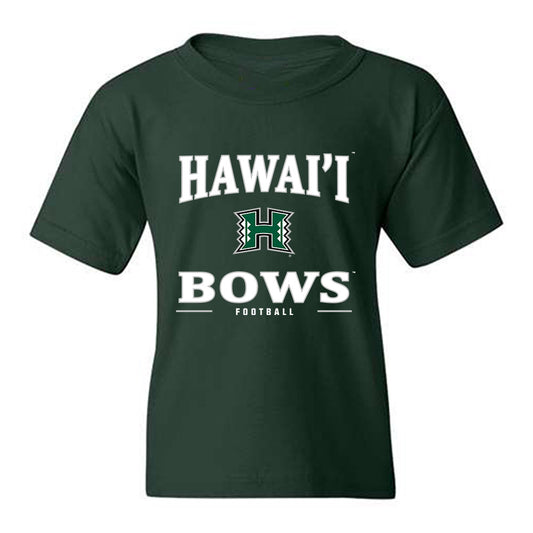 Hawaii - NCAA Football : Jordan Fetu - Classic Shersey Youth T-Shirt-0