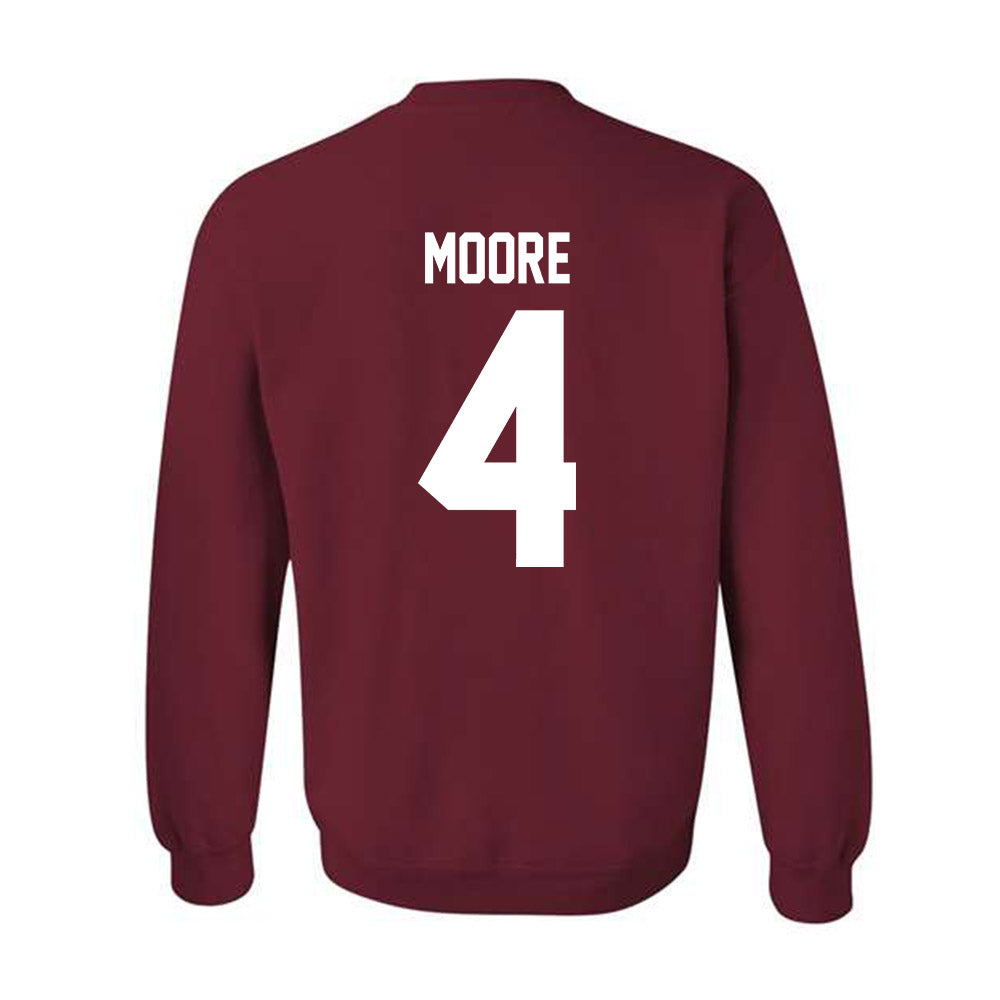 Indiana - NCAA Baseball : Will Moore - Classic Shersey Crewneck Sweatshirt-1