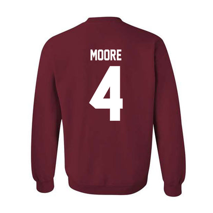 Indiana - NCAA Baseball : Will Moore - Classic Shersey Crewneck Sweatshirt-1