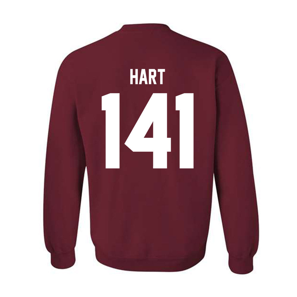 Indiana - NCAA Wrestling : Matt Hart - Classic Shersey Crewneck Sweatshirt-1