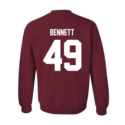 Indiana - NCAA Baseball : Eli Bennett - Classic Shersey Crewneck Sweatshirt-1