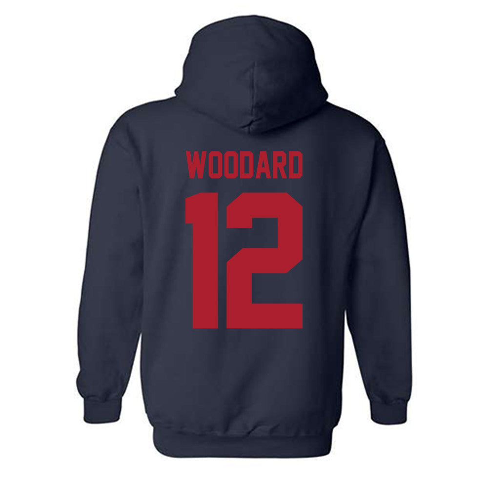 Liberty - NCAA Softball : Savannah Woodard - Classic Shersey Hooded Sweatshirt-1