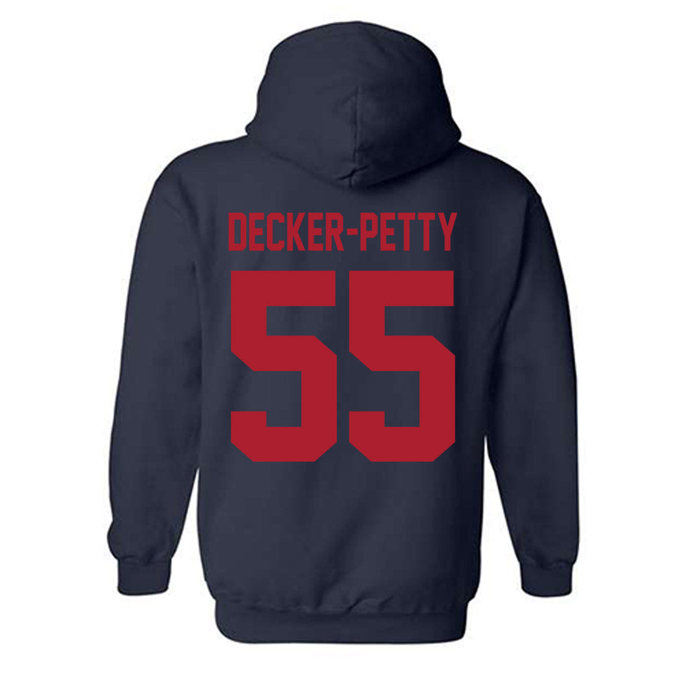 Liberty - NCAA Baseball : Aydan Decker-Petty - Classic Shersey Hooded Sweatshirt-1