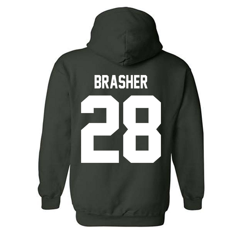 Tulane - NCAA Football : Dylan Brasher - Classic Shersey Hooded Sweatshirt-1