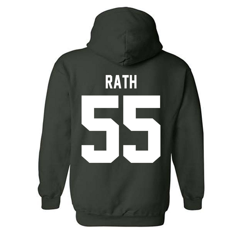Tulane - NCAA Baseball : Aidan Rath - Classic Shersey Hooded Sweatshirt-1