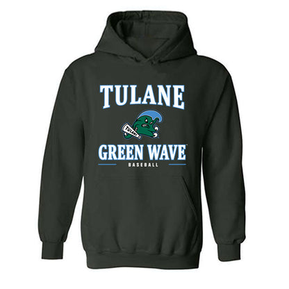 Tulane - NCAA Baseball : Aidan Rath - Classic Shersey Hooded Sweatshirt-0