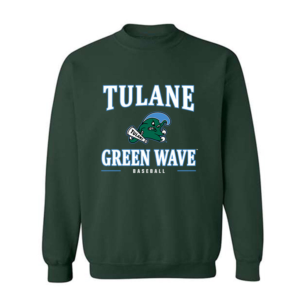 Tulane - NCAA Baseball : William Clements - Classic Shersey Crewneck Sweatshirt-0