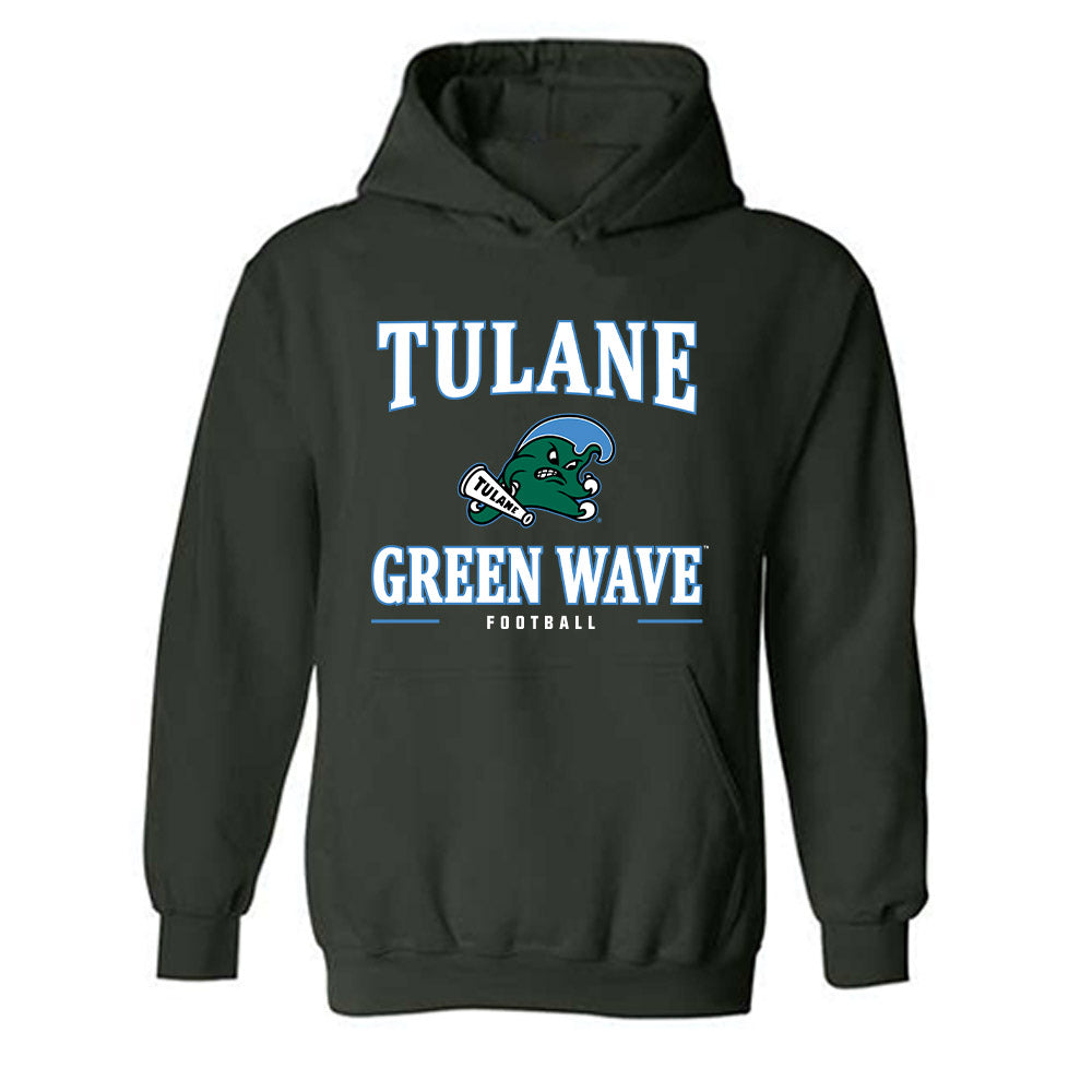 Tulane - NCAA Football : Gresham Perry - Classic Shersey Hooded Sweatshirt-0