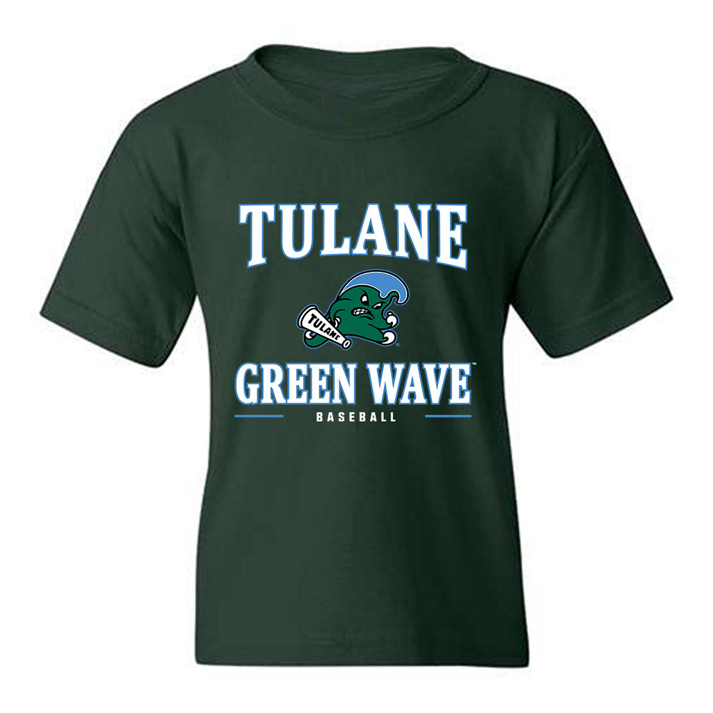 Tulane - NCAA Baseball : Jack Brafa - Classic Shersey Youth T-Shirt-0