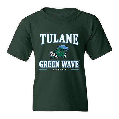 Tulane - NCAA Baseball : Jack Brafa - Classic Shersey Youth T-Shirt-0