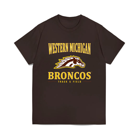 Western Michigan - NCAA Women's Track & Field : Joy Evans - Classic Shersey Heavy Cotton™ T-Shirt-0